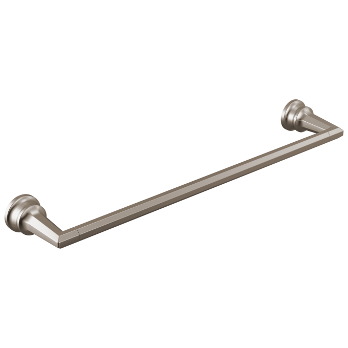 BRIZO Beauclere 18" Towel Bar — Luxe Nickel