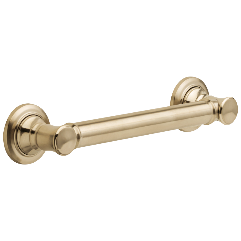 BRIZO 12" Classic Grab Bar — Luxe Gold