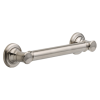 BRIZO 12" Classic Grab Bar — Luxe Nickel