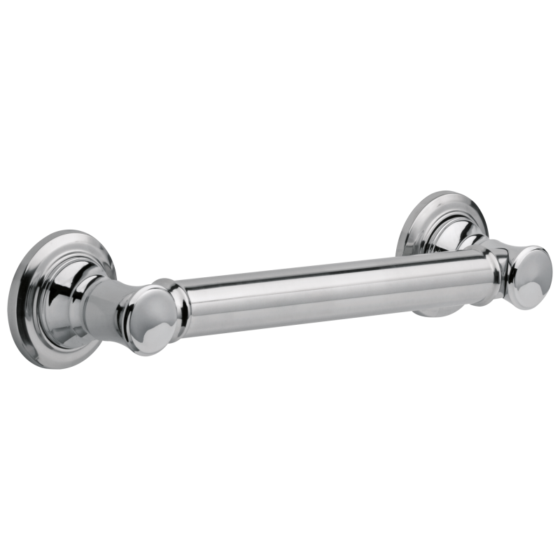 BRIZO 12" Classic Grab Bar — Chrome