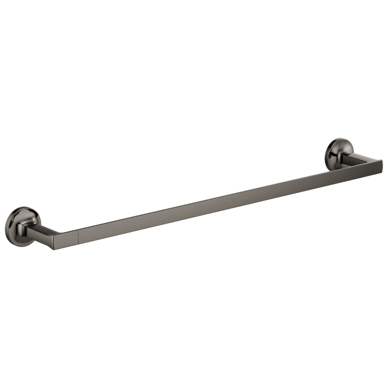 BRIZO Kintsu 24" Towel Bar — Brilliance Black Onyx