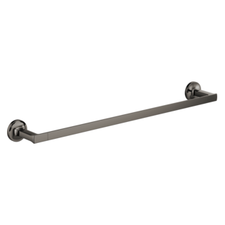 BRIZO Kintsu 24" Towel Bar — Brilliance Black Onyx