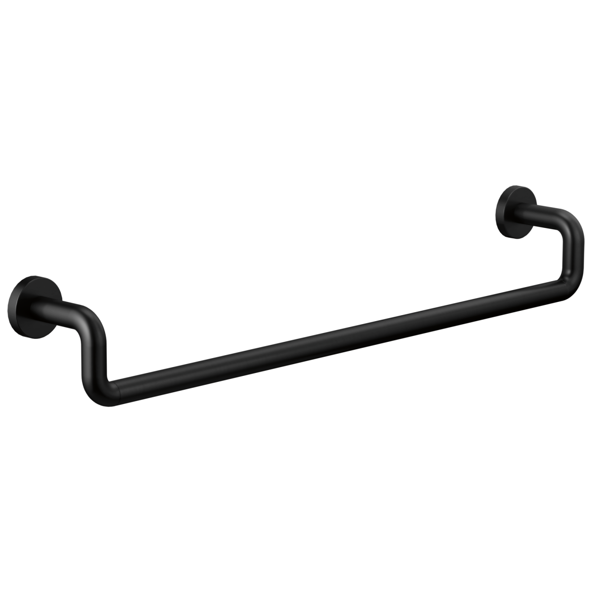 BRIZO Litze 24" Towel Bar — Matte Black