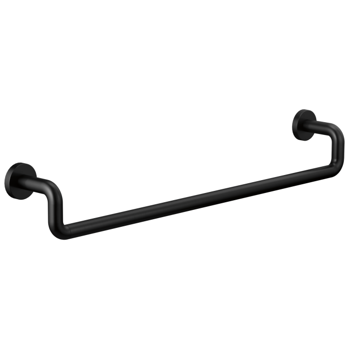 BRIZO Litze 24" Towel Bar — Matte Black