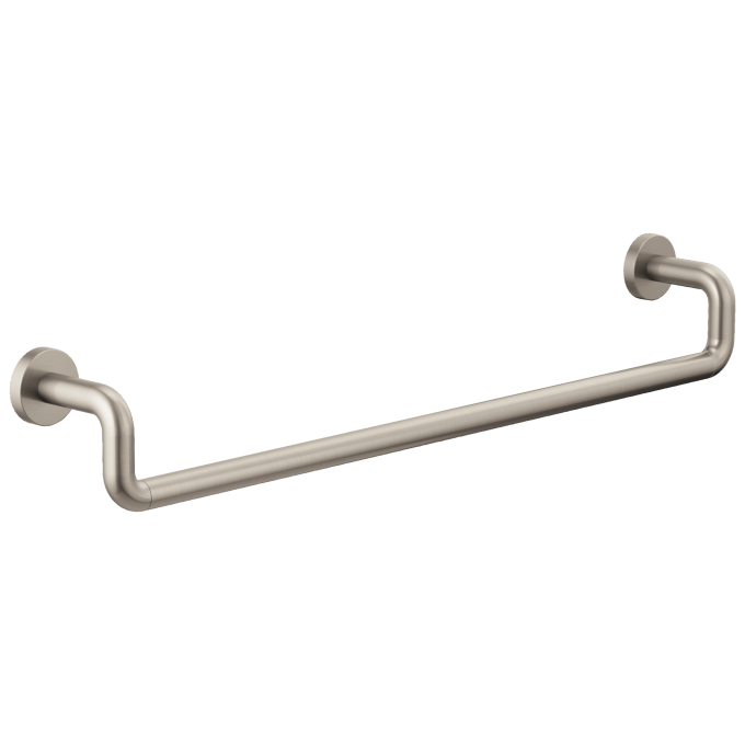BRIZO Litze 24" Towel Bar — Luxe Nickel