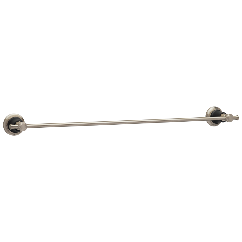BRIZO Rook 24" Towel Bar — Luxe Nickel  /Matte Black