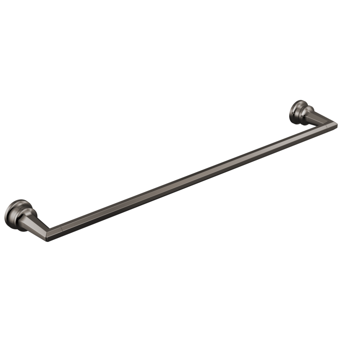 BRIZO Beauclere 24" Towel Bar — Brilliance Black Onyx