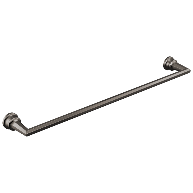 BRIZO Beauclere 24" Towel Bar — Brilliance Black Onyx