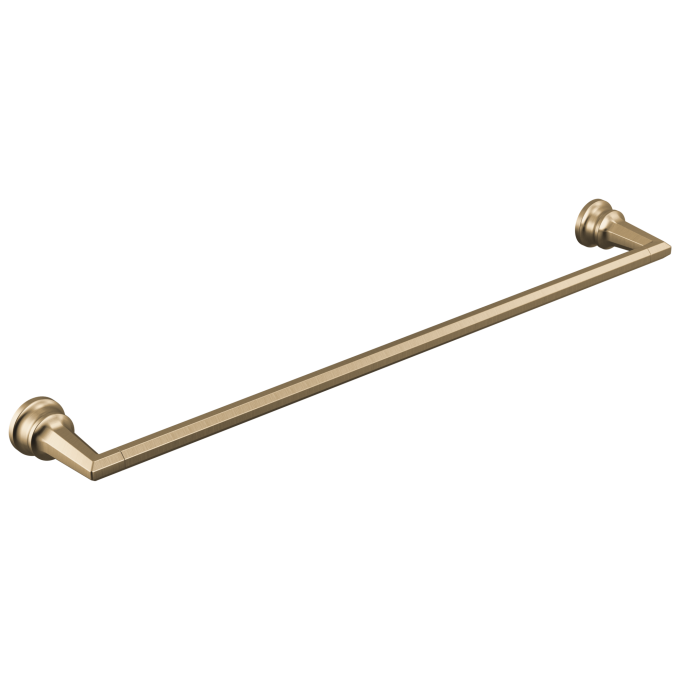 BRIZO Beauclere 24" Towel Bar — Luxe Gold