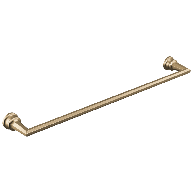 BRIZO Beauclere 24" Towel Bar — Luxe Gold