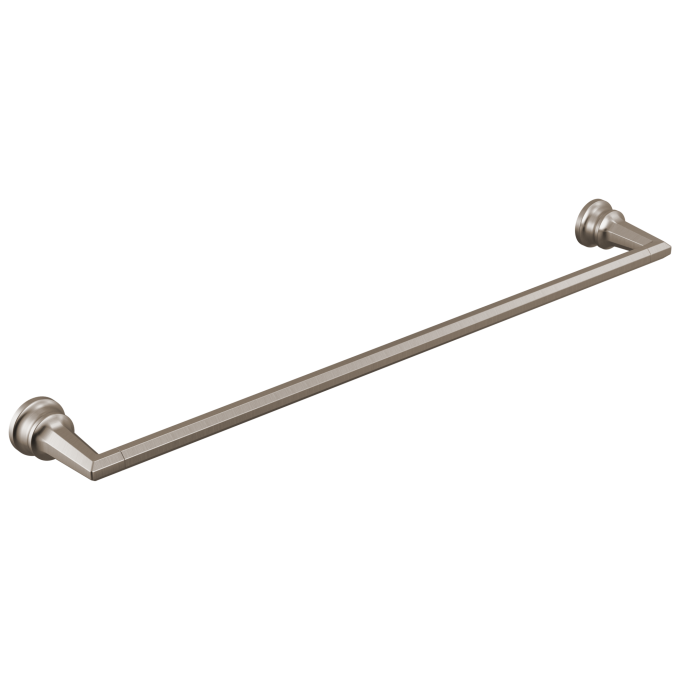 BRIZO Beauclere 24" Towel Bar — Luxe Nickel