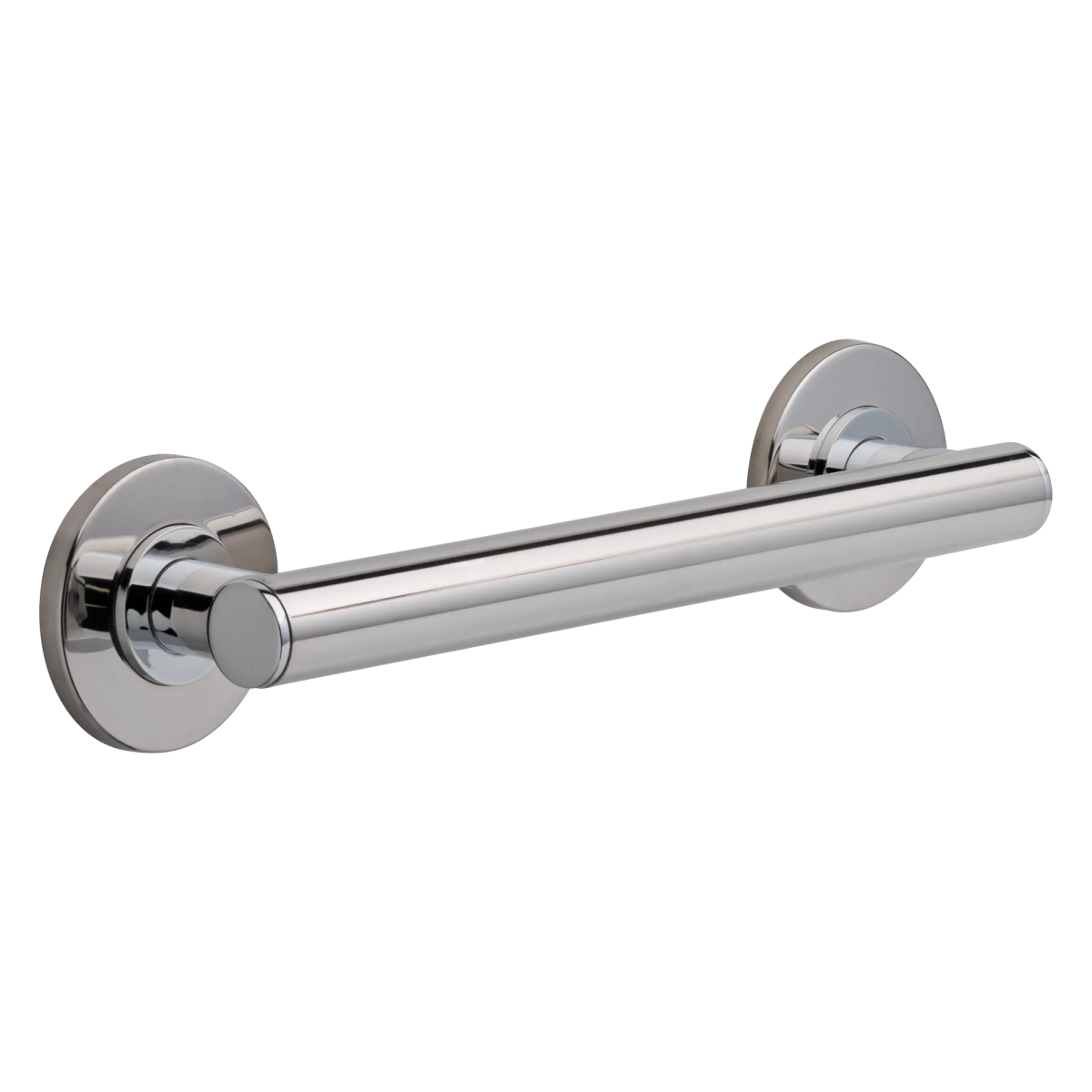 BRIZO 12" Linear Round Grab Bar — Chrome