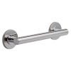 BRIZO 12" Linear Round Grab Bar — Chrome