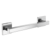 BRIZO 12" Linear Square Grab Bar — Chrome