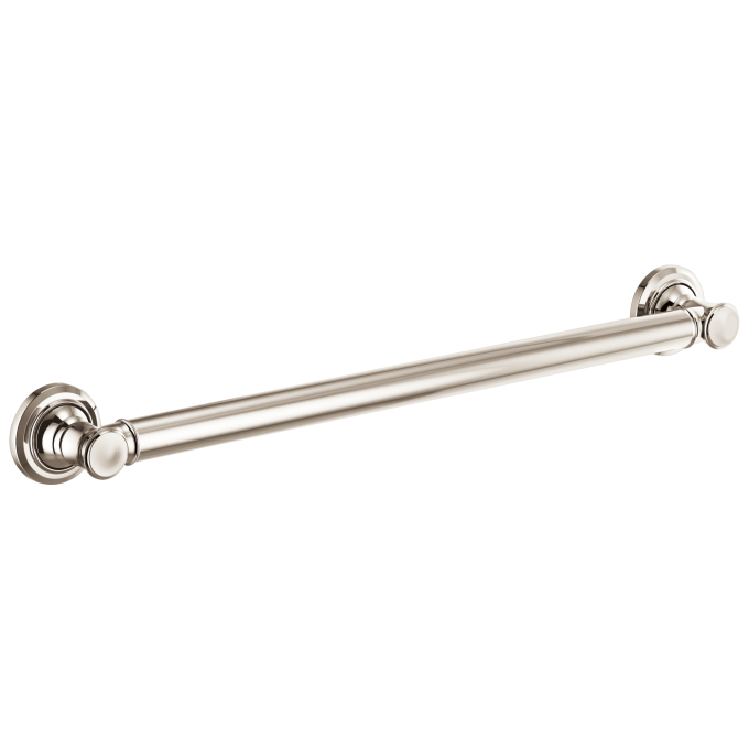 BRIZO 24" Classic Grab Bar — Polished Nickel