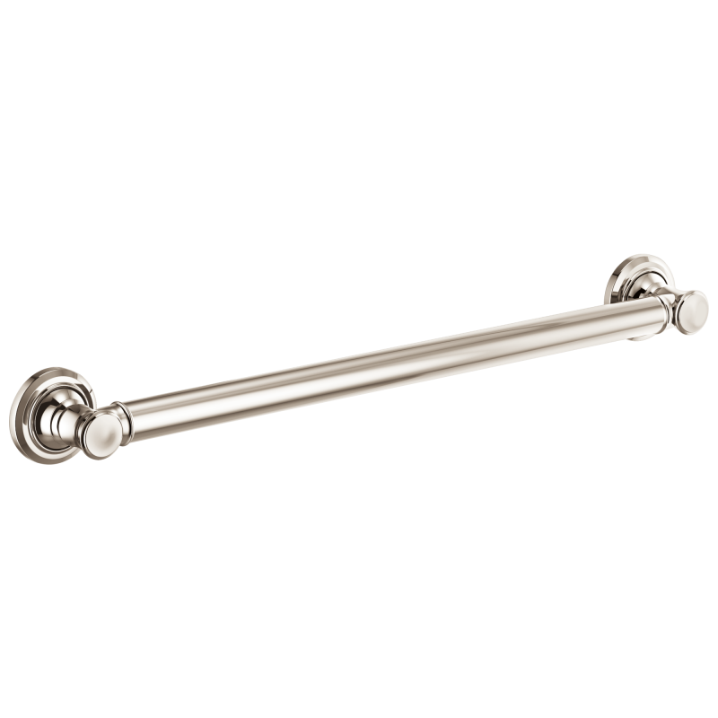 BRIZO 24" Classic Grab Bar — Polished Nickel