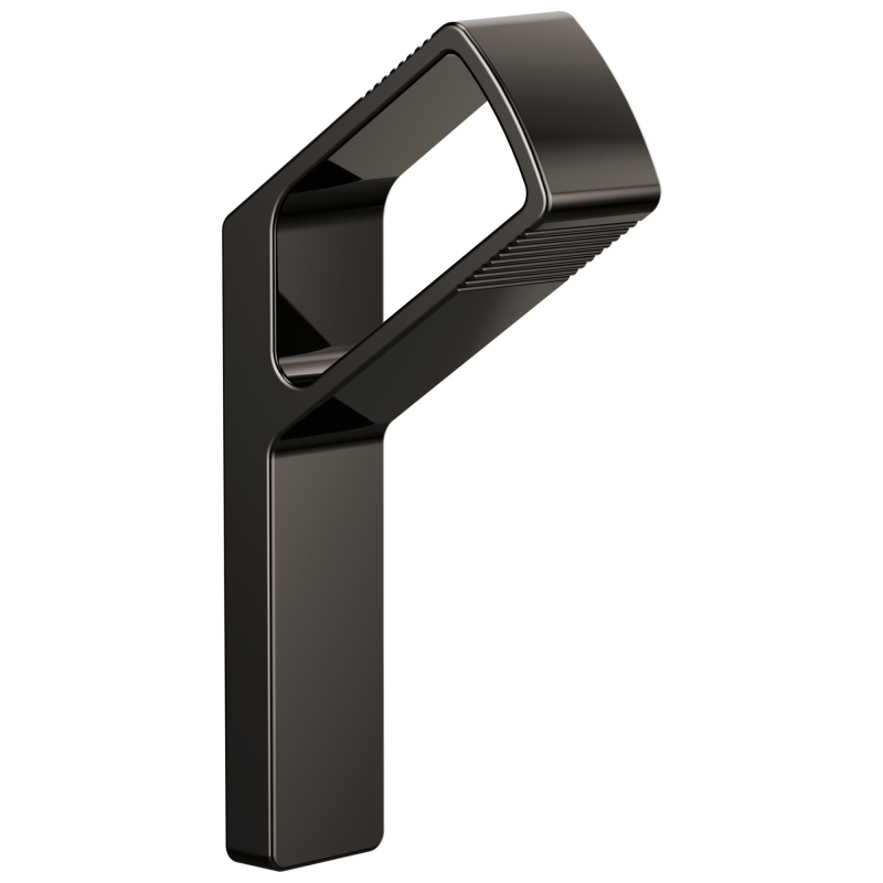 BRIZO Kintsu Robe Hook — Brilliance Black Onyx