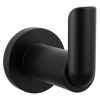 BRIZO Roccesco Single Robe Hook — Matte Black