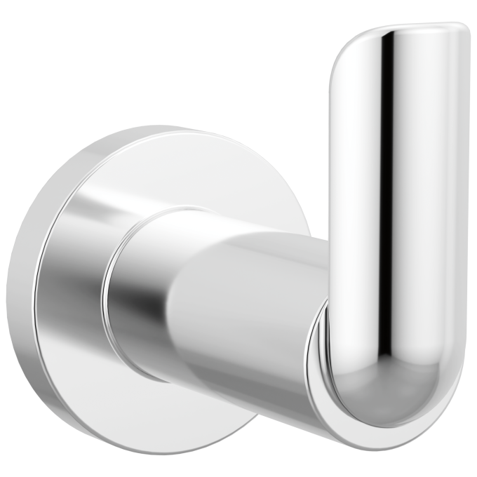 BRIZO Roccesco Single Robe Hook — Chrome