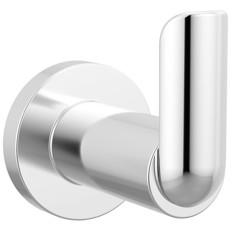 BRIZO Roccesco Single Robe Hook — Chrome