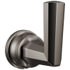 BRIZO Beauclere Single Robe Hook — Brilliance Black Onyx