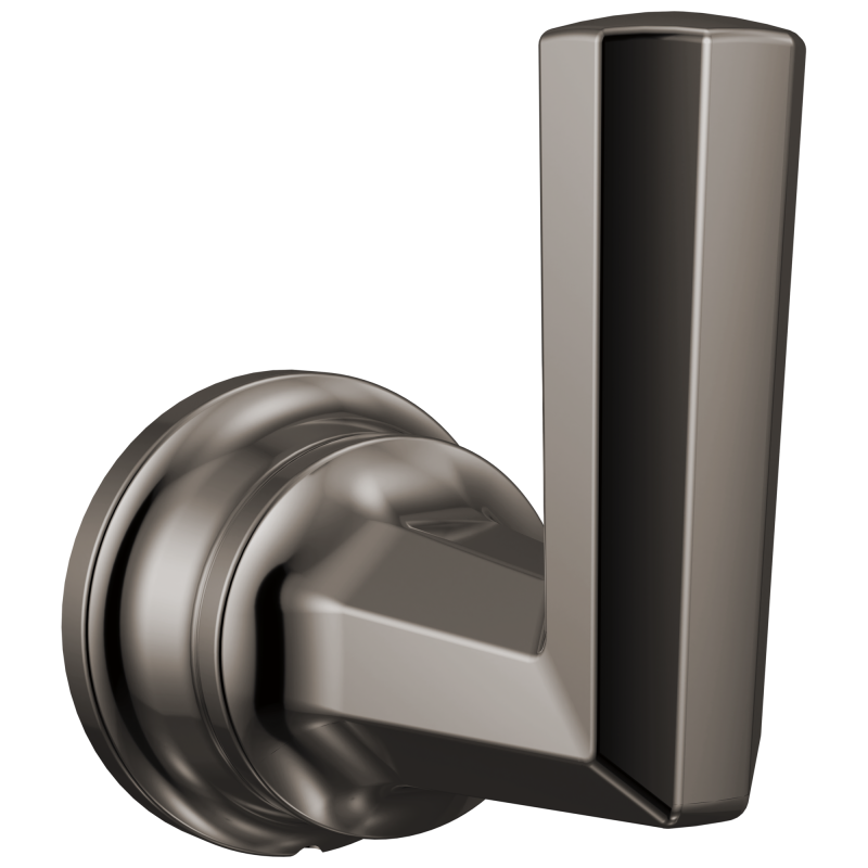 BRIZO Beauclere Single Robe Hook — Brilliance Black Onyx