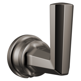 BRIZO Beauclere Single Robe Hook — Brilliance Black Onyx