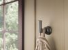 BRIZO Beauclere Single Robe Hook — Brilliance Black Onyx