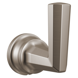 BRIZO Beauclere Single Robe Hook — Luxe Nickel