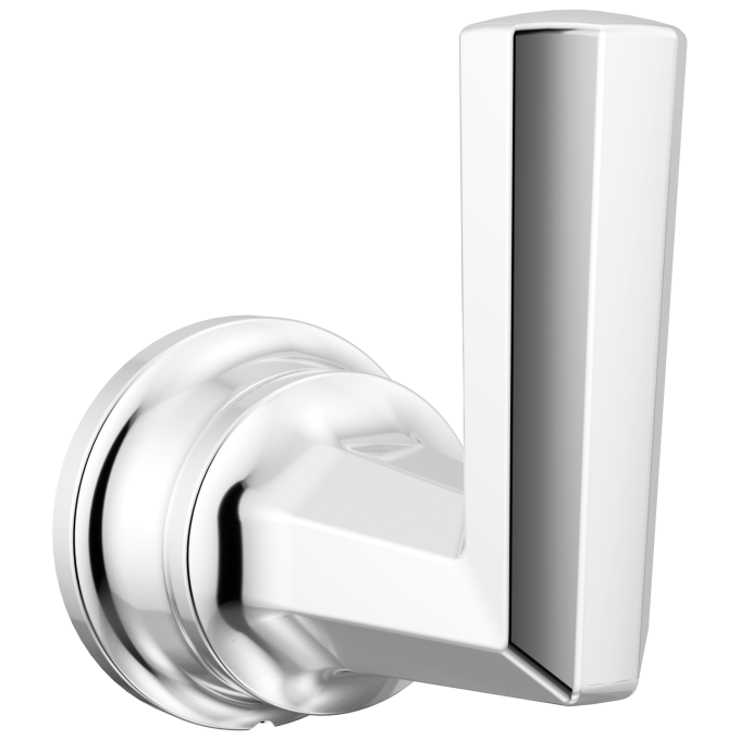 BRIZO Beauclere Single Robe Hook — Chrome