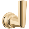 BRIZO Beauclere Single Robe Hook — Polished Gold