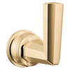 BRIZO Beauclere Single Robe Hook — Polished Gold