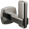 BRIZO Allaria Robe Hook — Brilliance Black Onyx