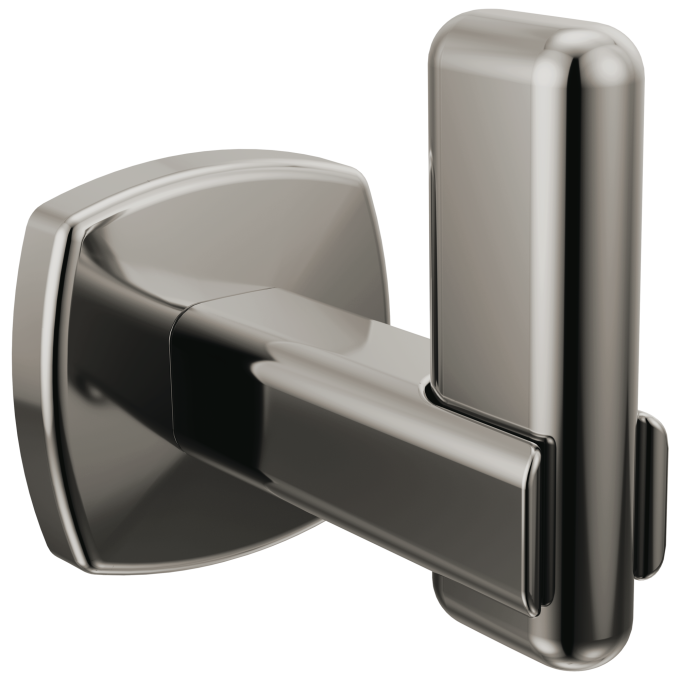 BRIZO Allaria Robe Hook — Brilliance Black Onyx