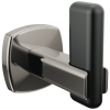 BRIZO Allaria Robe Hook — Brilliance Black Onyx / Matte Black