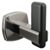 BRIZO Allaria Robe Hook — Brilliance Black Onyx / Matte Black