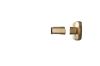 BRIZO Allaria Robe Hook — Luxe Gold / Clear Acrylic