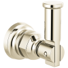 BRIZO Invari Robe Hook — Polished Nickel