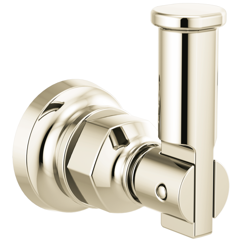 BRIZO Invari Robe Hook — Polished Nickel