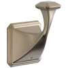 BRIZO Virage Robe Hook — Brushed Nickel