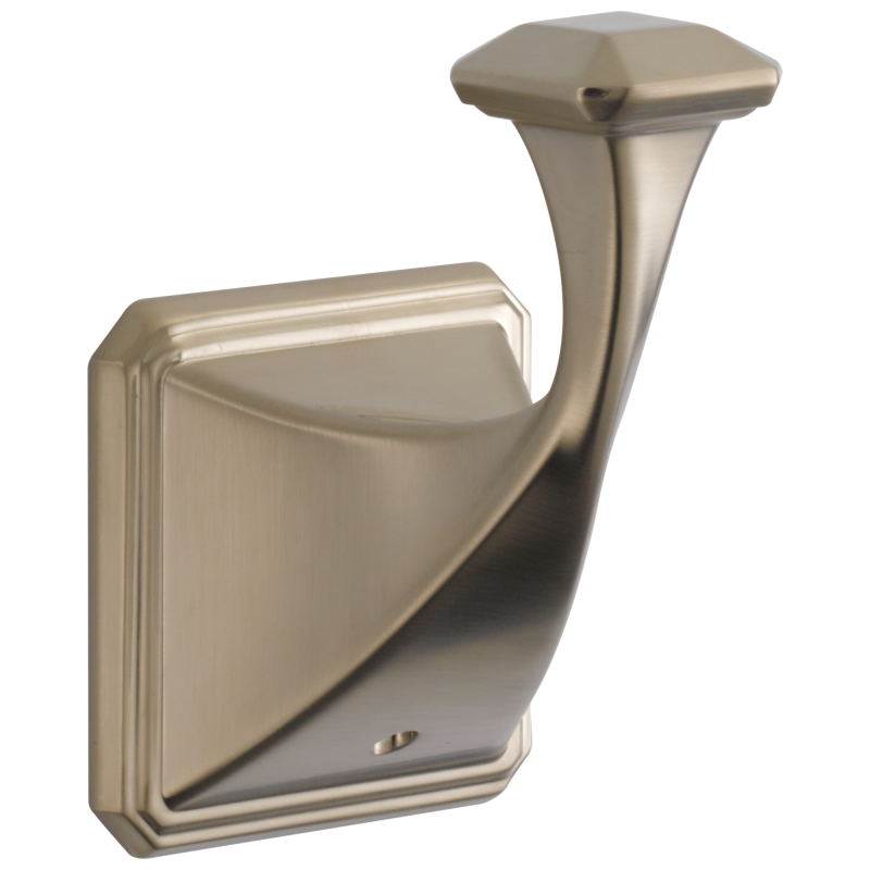 BRIZO Virage Robe Hook — Brushed Nickel