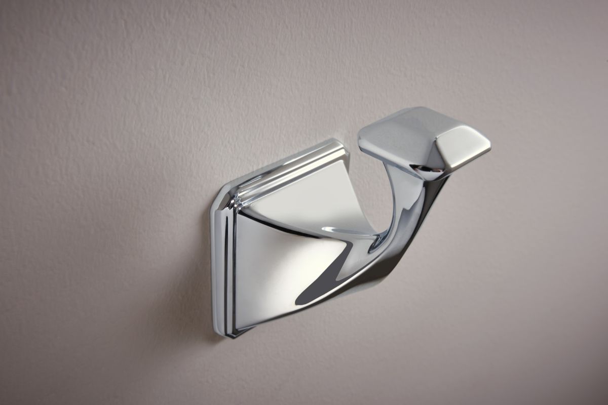 BRIZO Virage Robe Hook — Chrome