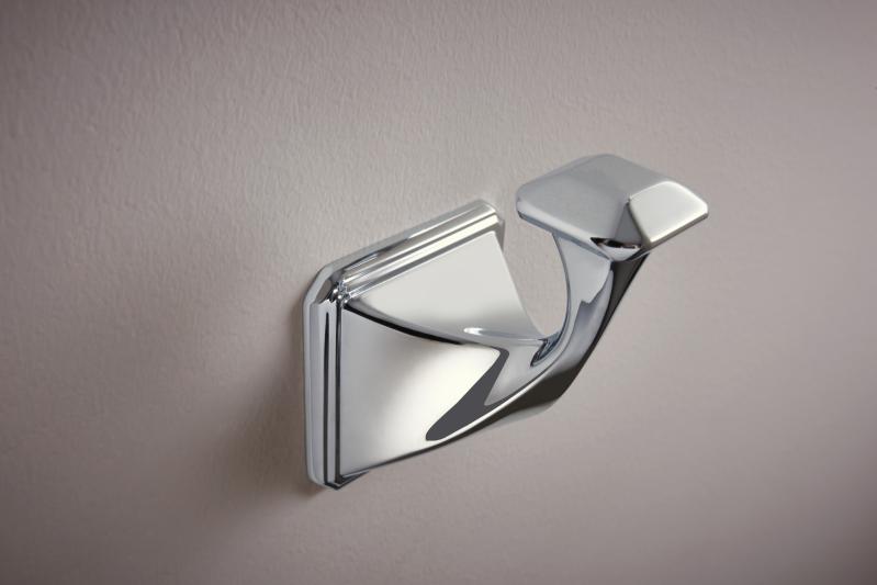 BRIZO Virage Robe Hook — Chrome