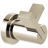 BRIZO Litze Double Robe Hook — Polished Nickel