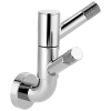 BRIZO Litze Rotating Double Robe Hook With Knurling — Chrome