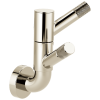 BRIZO Litze Rotating Double Robe Hook With Knurling — Polished Nickel