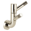 BRIZO Litze Rotating Double Robe Hook With Knurling — Polished Nickel