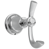 BRIZO Rook Double Robe Hook — Chrome