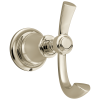 BRIZO Rook Double Robe Hook — Polished Nickel