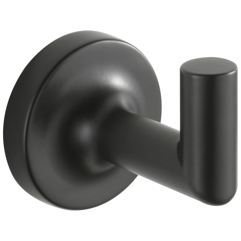 BRIZO Odin Single Robe Hook — Matte Black